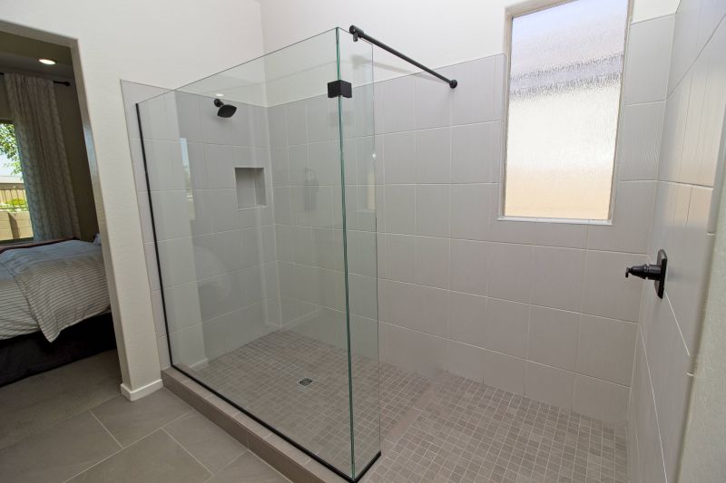 Rain Shower Head in a Modern Space